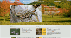 Desktop Screenshot of prirodakarlovarska.cz